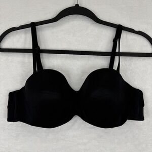 Victoria's Secret Body By Victoria Lined Strapless Bra Black 34C 813372-QB4